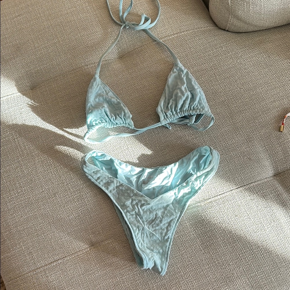 Light Blue Bikini Set